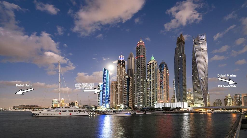 Exquisite, Luxe 1Bd Apartment, Unparalleled Sea Views, Prime Dubai Marina Location & Full Kitchen By "La Buena Vida Holiday Homes Kültér fotó